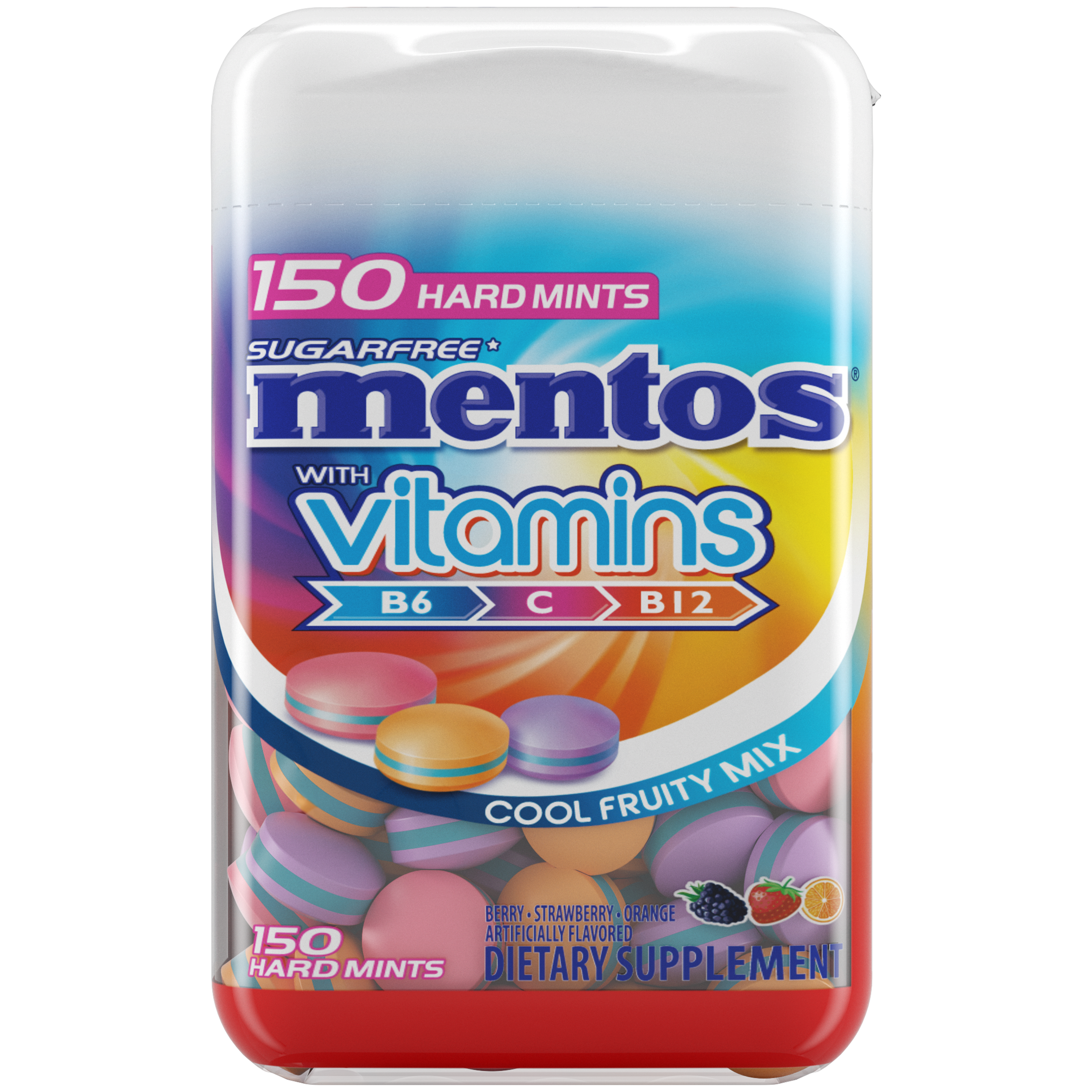 Mentos Mints with Vitamins- 150pc Bottle