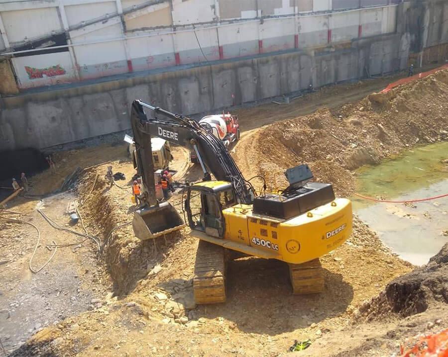Servicio de excavadoras — PUCSA Maquinaria