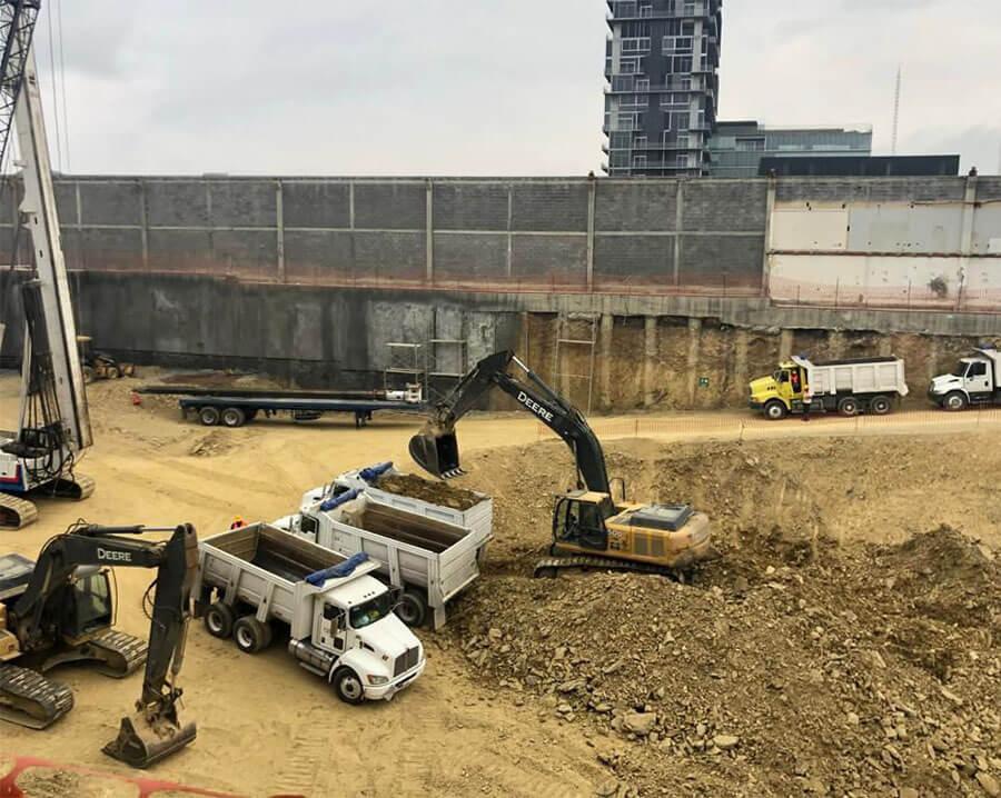 Servicio de excavadoras — PUCSA Maquinaria