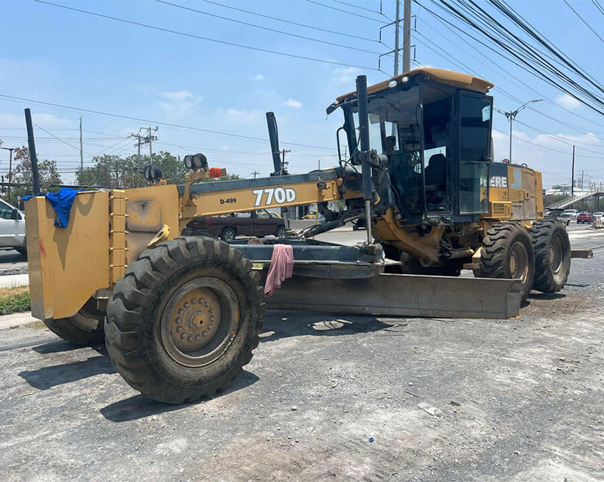 Servicio de motoconformadoras — PUCSA Maquinaria