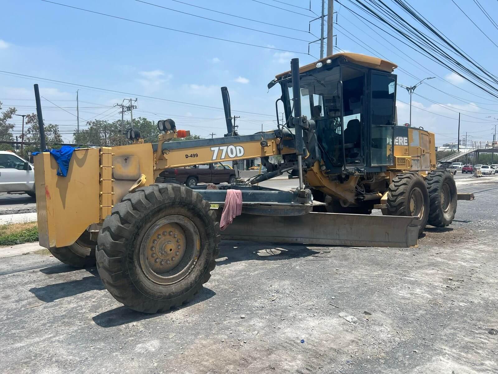 Servicio de motoconformadoras — PUCSA Maquinaria