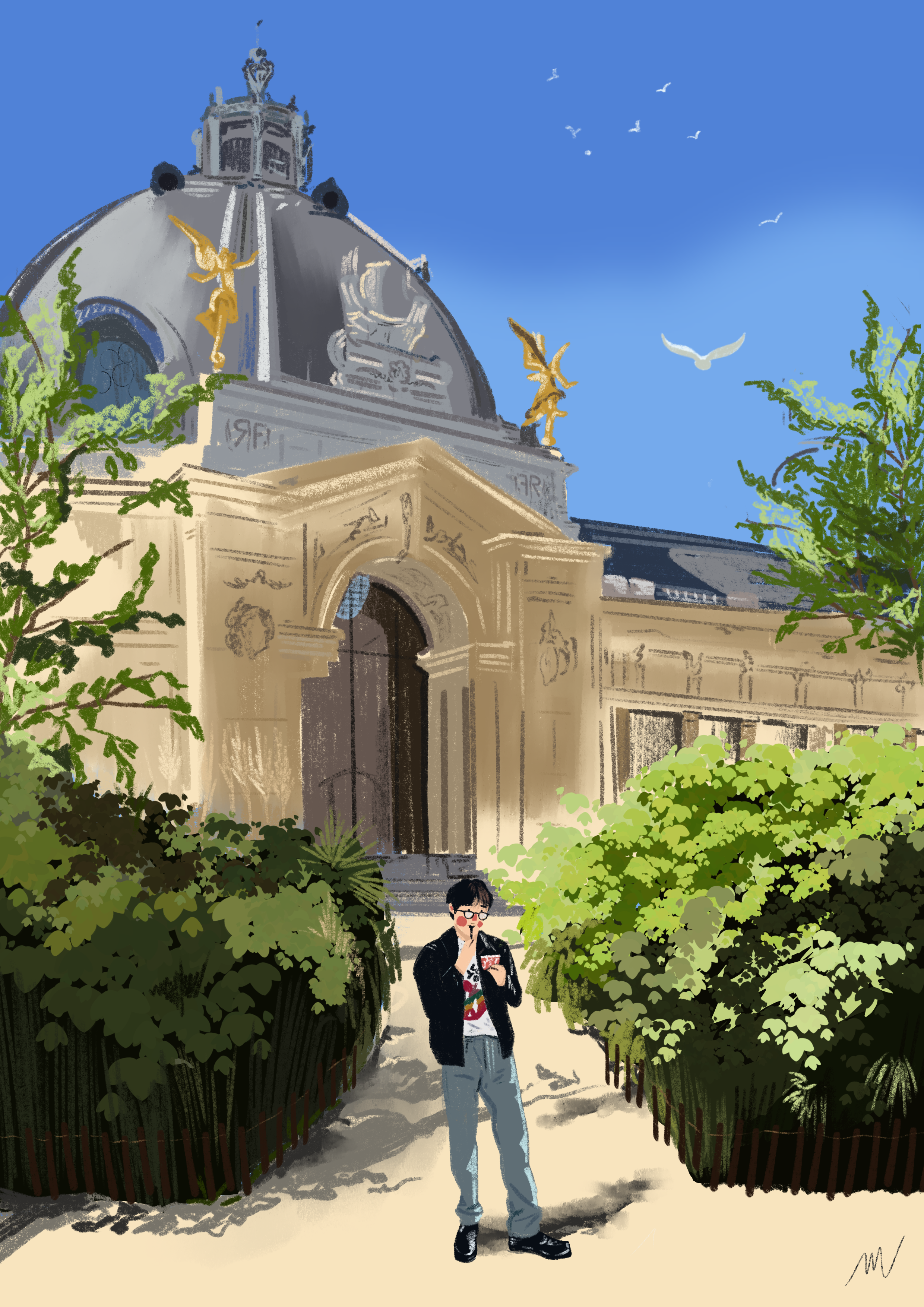Le Petit Palais — 르 프티 무슈 일러스트