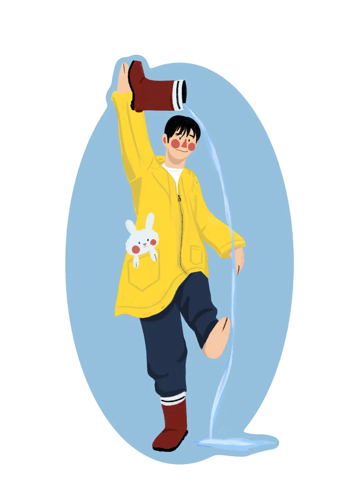 Sticker Ciré Jaune