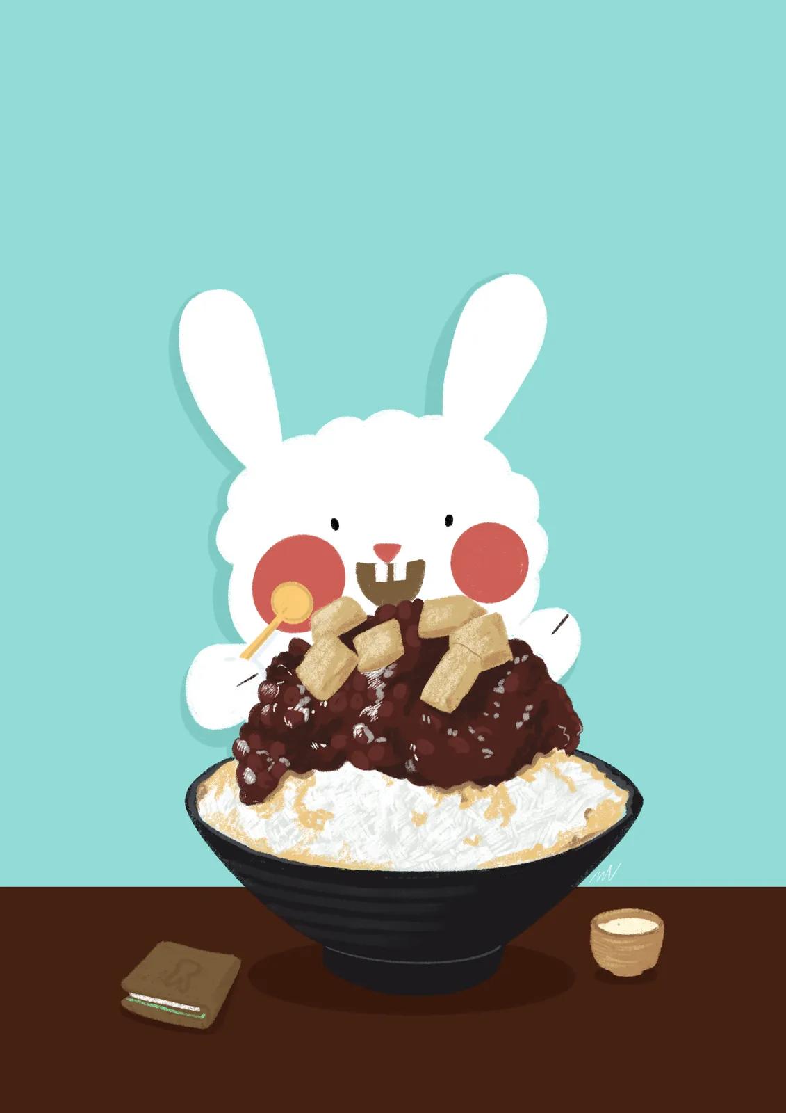 Stickers de Carte Bleue Bingsu