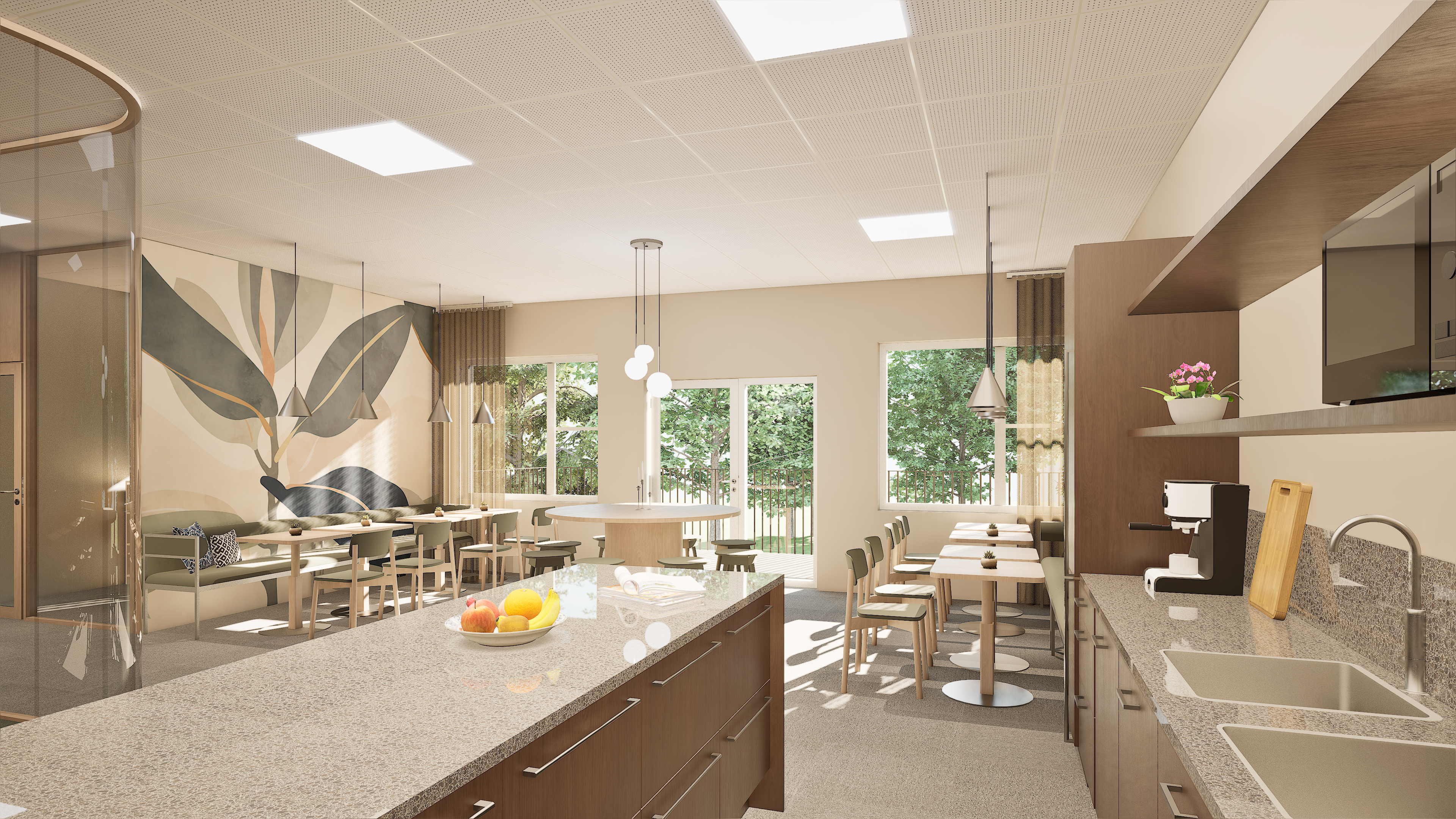 Illustrationer & möblering