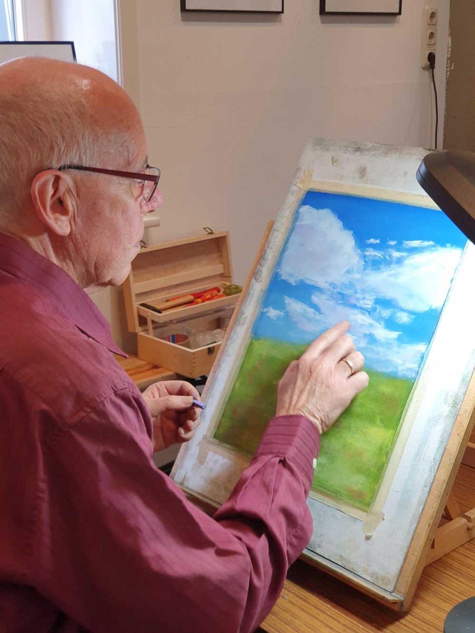 Jeffrey Kress – die Entstehung der KUNSTHAND-WERKSTATT