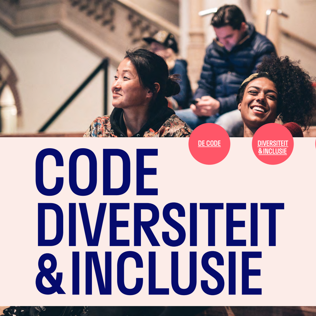 Banner van Code Diversiteit & Inclusie
