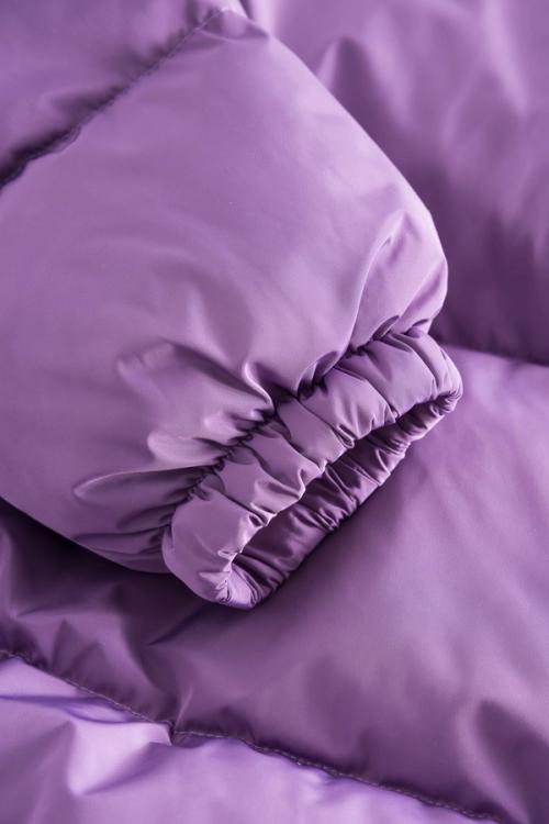 Jacket quilted cuff detail close-up photography — womenswear ecommerce GoPackshot