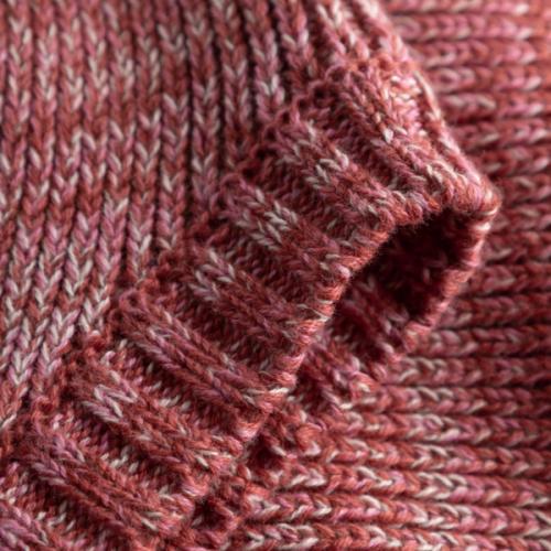 Sweater fabric texture macro photography — menswear studio GoPackshot