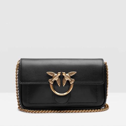 Crossbody bag packshot on neutral background — ecommerce photo GoPackshot