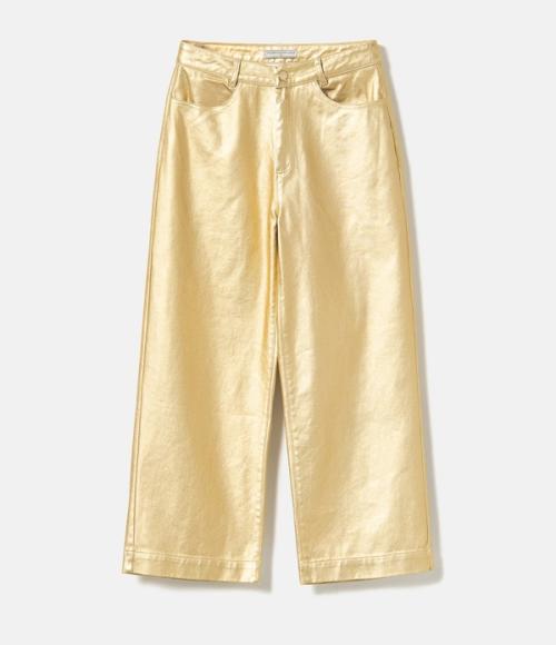 Pants flat-lay packshot on light background — ecommerce GoPackshot