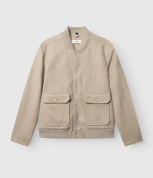 Jacket flat-lay packshot photography — menswear ecommerce GoPackshot