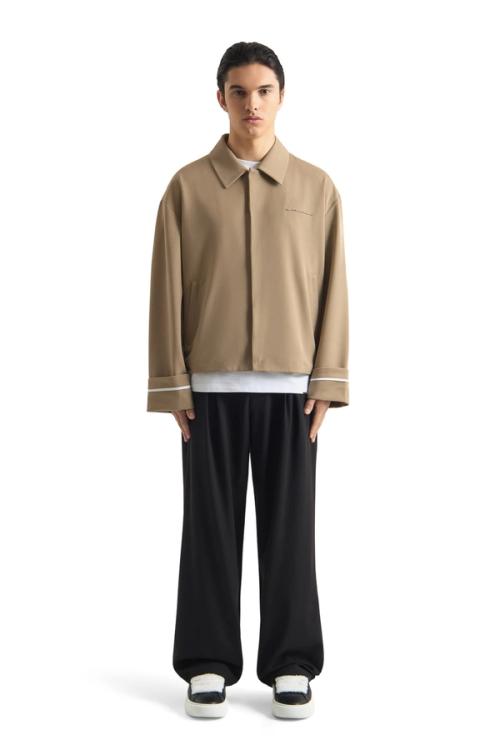 Jacket on-model full-body photography — menswear ecommerce GoPackshot