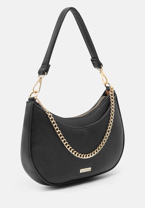 Hobo bag with chain accent packshot — ecommerce GoPackshot studio