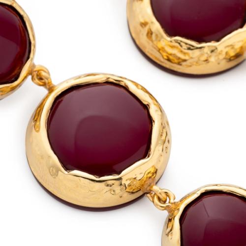 Bracelet macro showing disc and enamel detail — jewellery photography GoPackshot