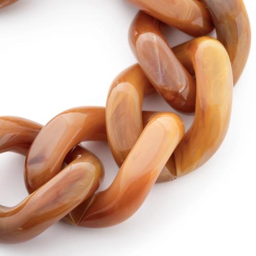 Bracelet macro detail showing chain link pattern — jewellery photography GoPackshot