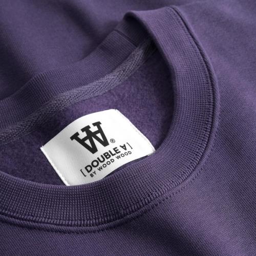 Sweater neckline label detail photography — menswear studio GoPackshot