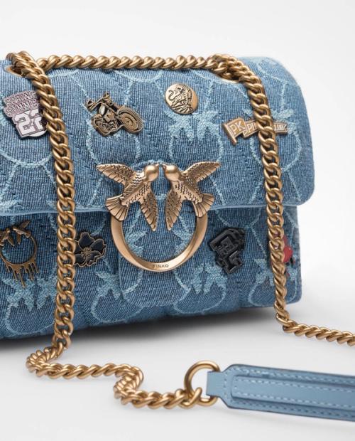 Quilted crossbody bag packshot — ecommerce designer bag GoPackshot