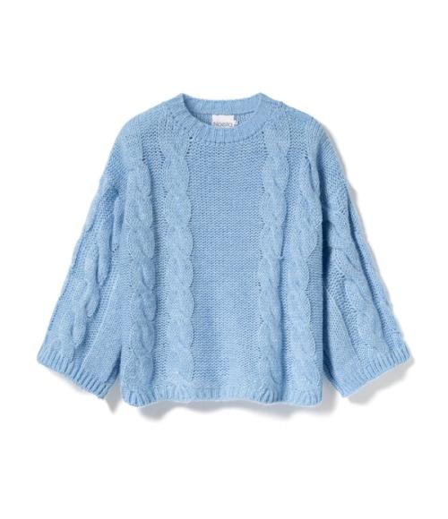 Sweater flat-lay photography on white background — womenswear ecommerce GoPackshot