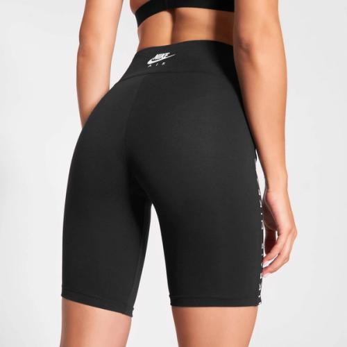 Bike shorts on-model back view — activewear photography GoPackshot studio