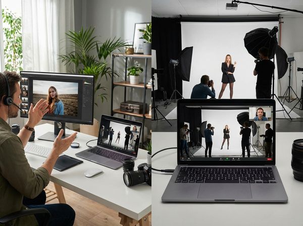 Remote live view directing