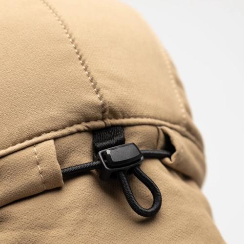 Jacket drawcord toggle hardware detail macro — menswear GoPackshot