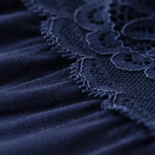 Lace fabric texture detail macro — nightwear photography GoPackshot studio