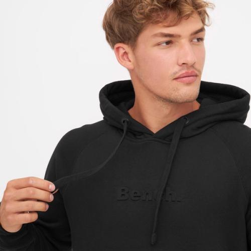 Hoodie on-model close-up portrait photography — menswear GoPackshot