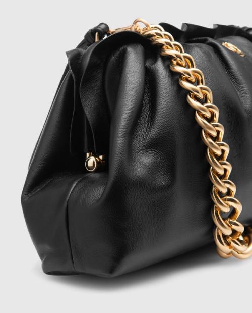 Handbag chain handle detail close-up — ecommerce GoPackshot studio