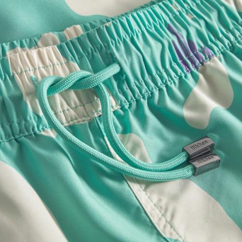 Swim shorts waistband detail macro photography — GoPackshot studio