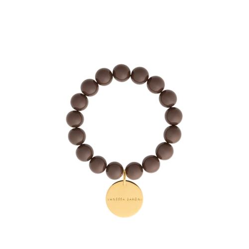 Bracelet packshot with charm pendant on white background — jewellery photography GoPackshot