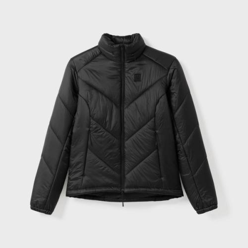 Jacket flat-lay packshot on gray background — ecommerce GoPackshot