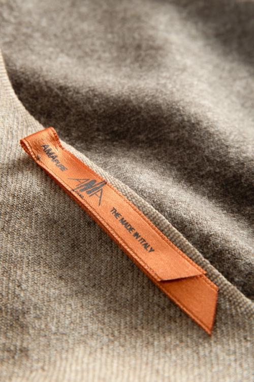 Scarf label macro detail photography for ecommerce listings