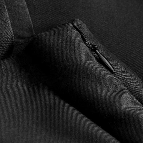 Jacket zipper detail close-up photography — womenswear ecommerce studio GoPackshot