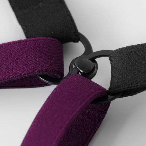 Bra strap clasp hardware detail macro — lingerie product GoPackshot studio