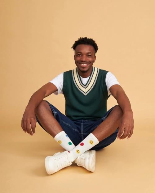 Vest lifestyle editorial photography in studio — menswear GoPackshot