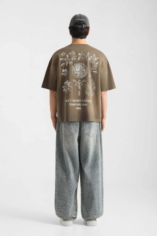 Jeans back view on-model — denim ecommerce studio GoPackshot