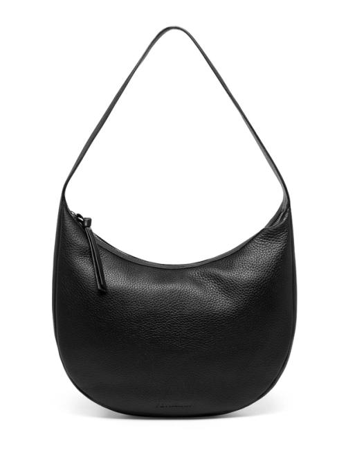 Minimalist hobo bag packshot on white background — GoPackshot