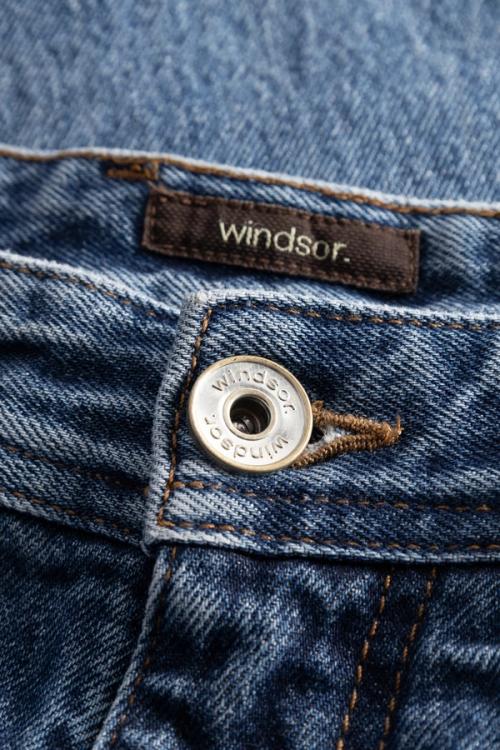 Jeans waistband detail photography — denim studio GoPackshot