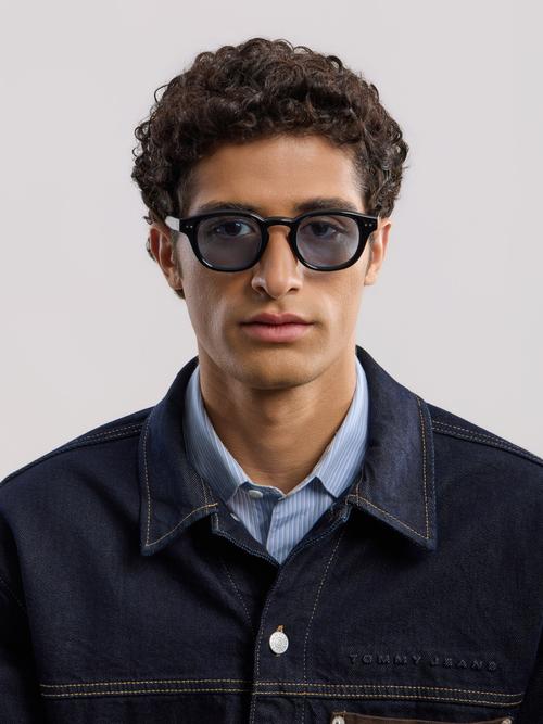 Sunglasses on-model portrait photography for eyewear ecommerce — GoPackshot studio