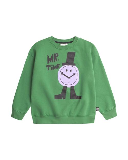Kids sweatshirt packshot on white background — childrenswear ecommerce GoPackshot