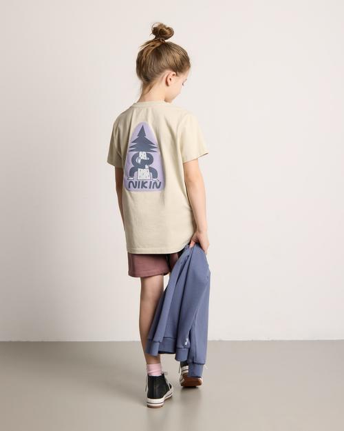 Kids t-shirt back print on-model photography — childrenswear ecommerce GoPackshot