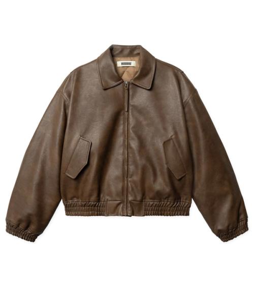 Jacket flat-lay packshot on white background — ecommerce GoPackshot