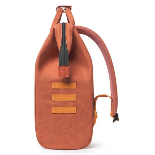 Backpack side view packshot showing straps — GoPackshot studio