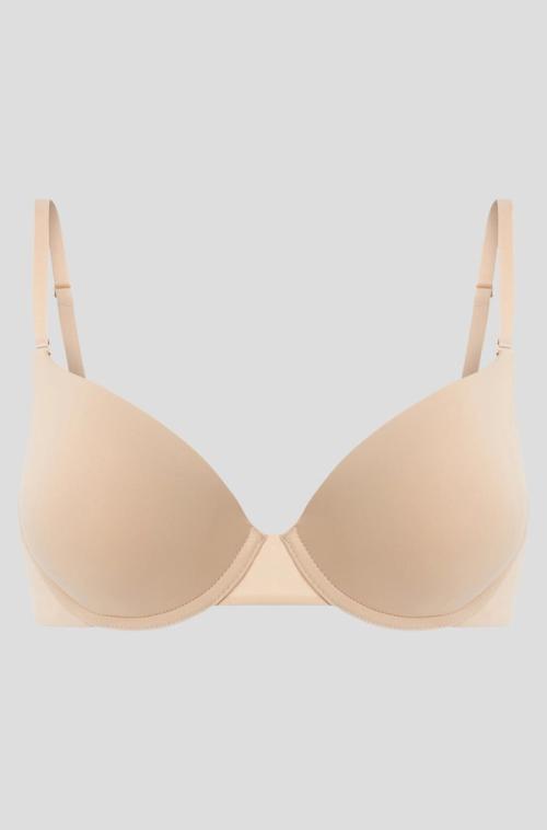 Bra packshot on gray background — underwear product photography GoPackshot