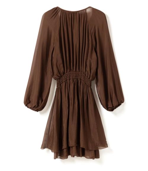 Dress flat-lay packshot on white background — womenswear ecommerce GoPackshot