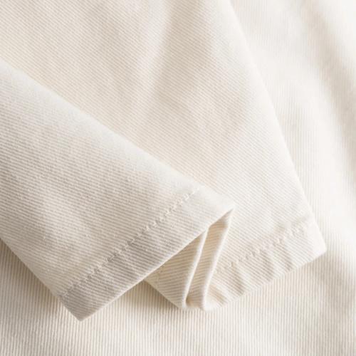 Shirt sleeve stitching detail close-up photography — womenswear ecommerce GoPackshot