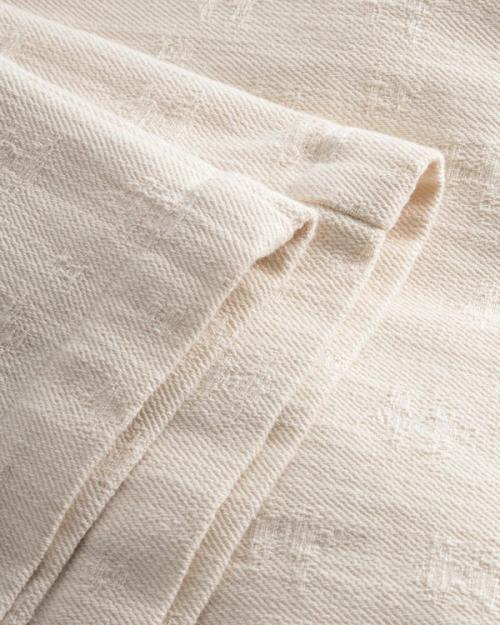 Coat fabric fold detail close-up photography — womenswear ecommerce GoPackshot