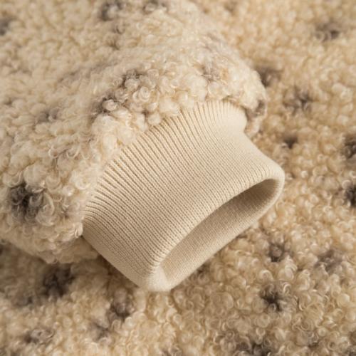 Kids jacket cuff detail close-up photography — childrenswear studio GoPackshot