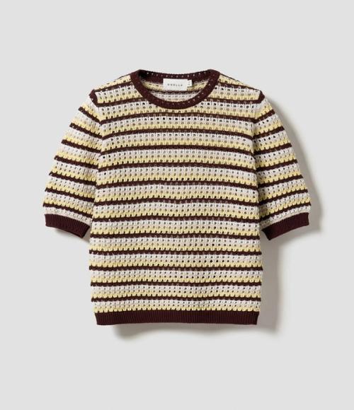 Top flat-lay packshot on light background — womenswear ecommerce GoPackshot